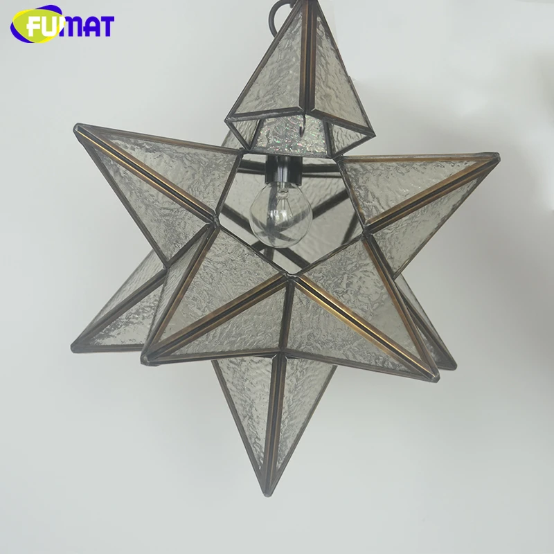 Стеклянный художественный Декор FUMAT подвесной светильник в стиле лофт полиэдр