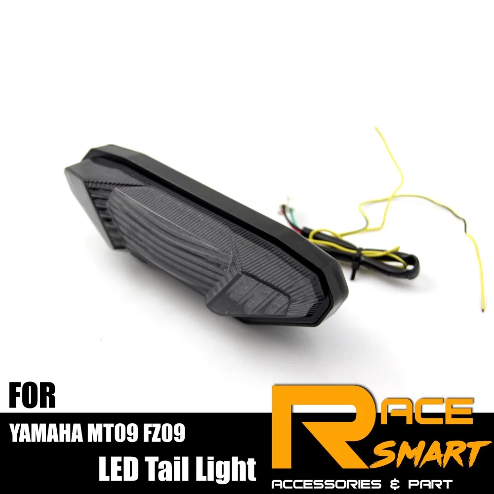 

For YAMAHA MT-09 2014 2015 CNC New style High Quality Plastic LED Brake Tail Light Turn Signal Light Rear Taillight FZ-9