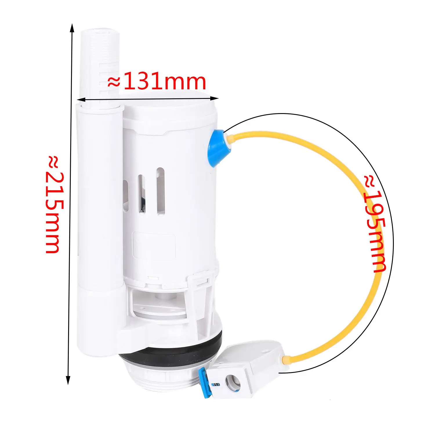 Pro полный резервуар с 1/2 дюймовым входным клапаном латунный хвостовик сифон