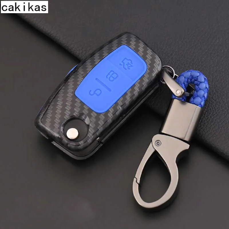 Автомобильный Стайлинг чехол для ключа автомобиля брелок 2015 2016 2017 2018 Ford Fusion Mondeo