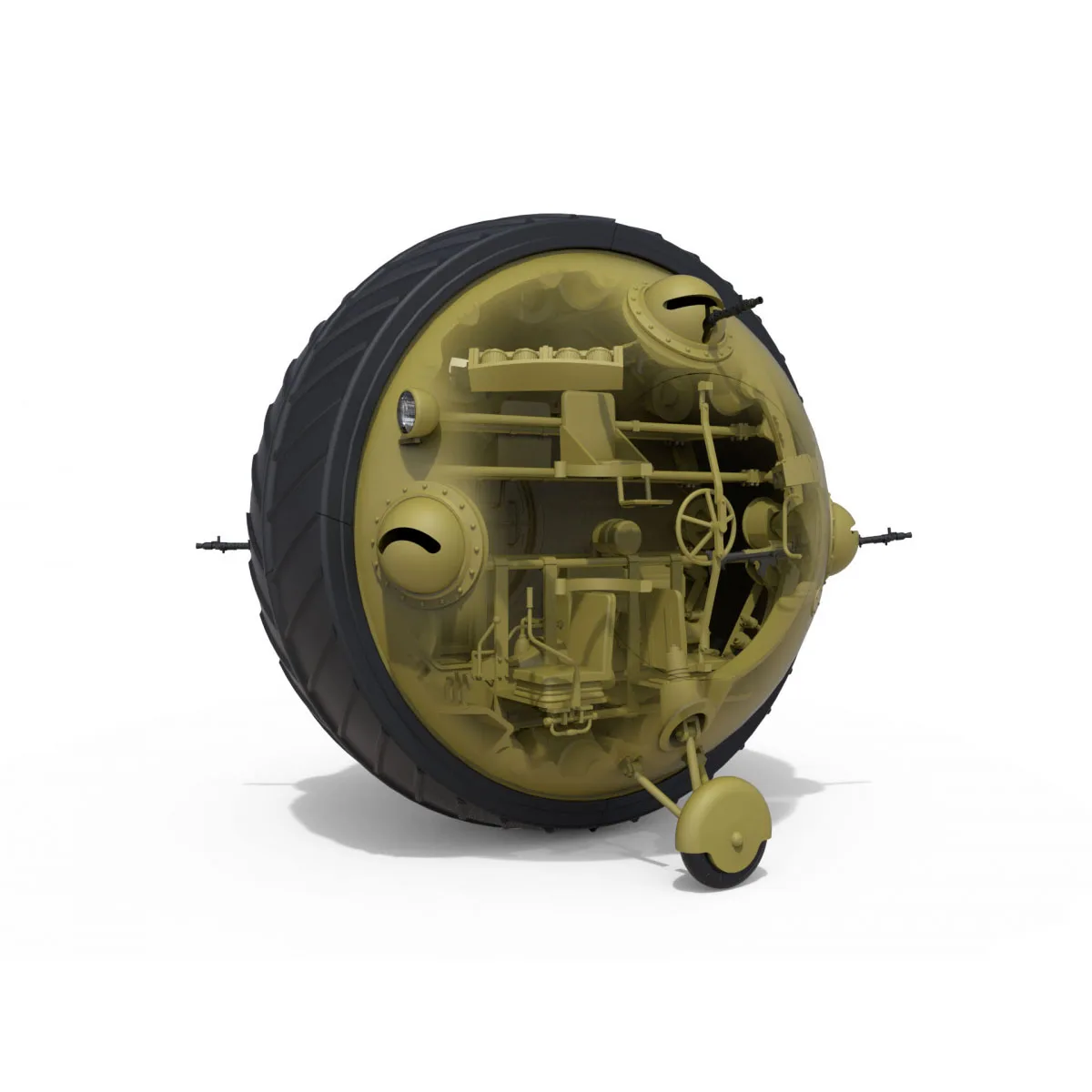 Набор для сборки 1/35 MINIART MA40006 Kugelpanzer Ball Tank