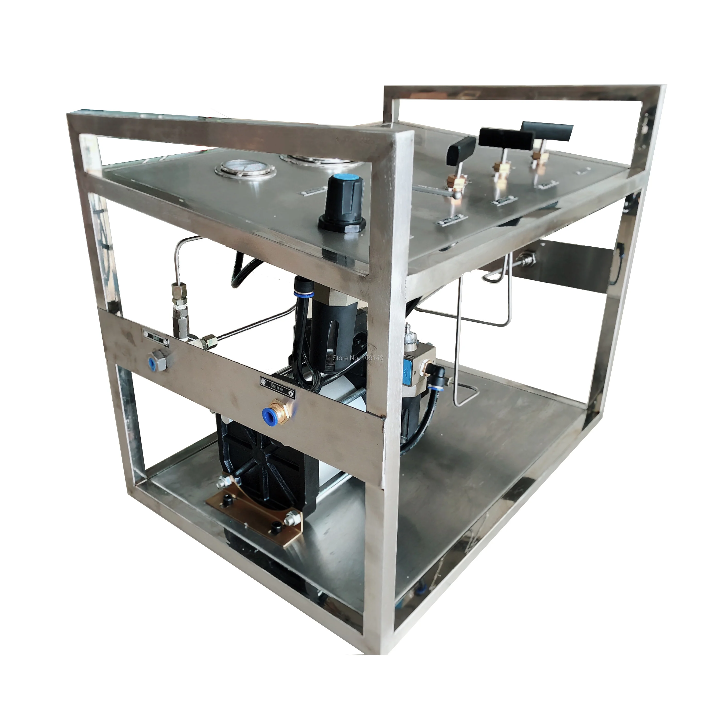 Оздоровление Модель: WS-GBA60 20-45 МПа пневматический насос высокого давления для