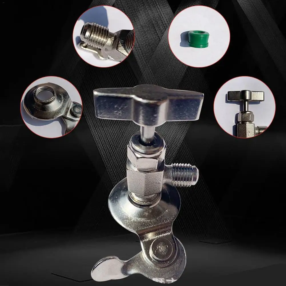 R22 R134A R410 R600 хладагент бытовой кондиционер фторид добавляющий набор инструментов