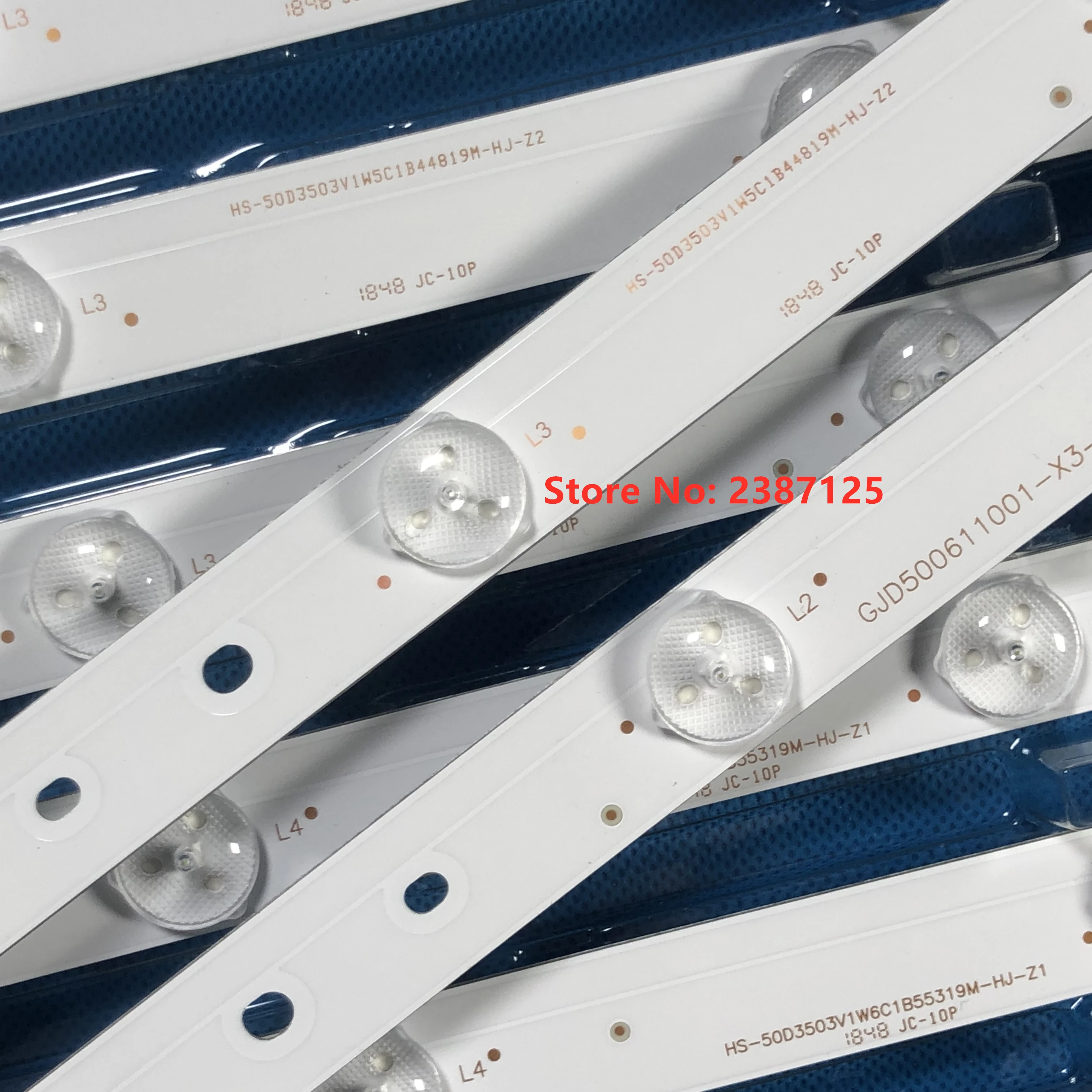Светодиодный Подсветка полосы для АОС 50 &quotТВ LC 50LB261U LE50D6660/80 TPT500J1 LE8 YX 50018014 50PFL6340/T3