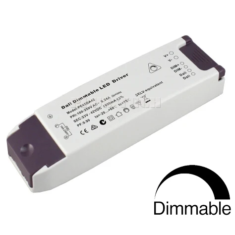 Приглушаемый светодиодный драйвер DALI/ 0/1 10V/PWM/резистор 4 в 1 приглушающий
