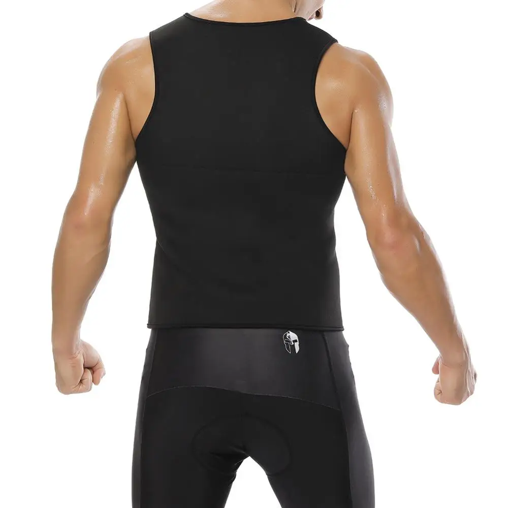 Мужские триммеры для талии жилет формирователь тела рубашки дышащие мышцы танки