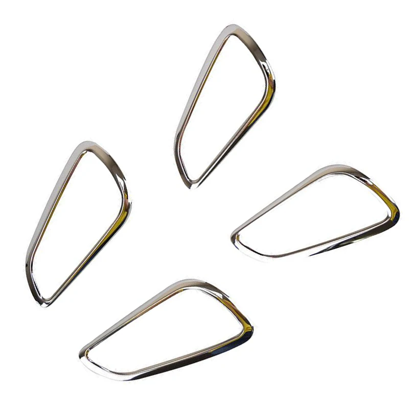 1 комплект/4 шт. новый бренд хром Нержавеющая сталь крышка внутренней дверной