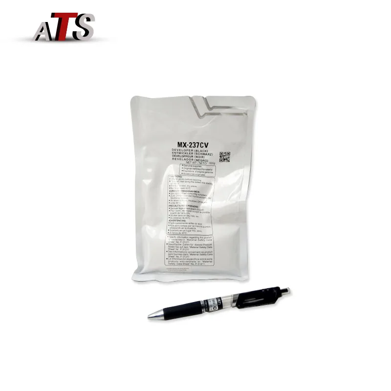 

2PCS/lot Black Developer Powder For Sharp MX 237CV 2048 2648 3148 Compatible MX237CV MX2048 MX2648 MX3148 Copier Spare Parts