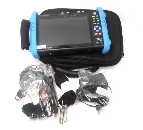 4K " IP аналоговый TVI CVI SDI AHD HDMI CCTV тестер монитор IPC-9800ADHS Plus с DC12V 3A, DC48V PoE выходная мощность, максимальная мощность 25,5
