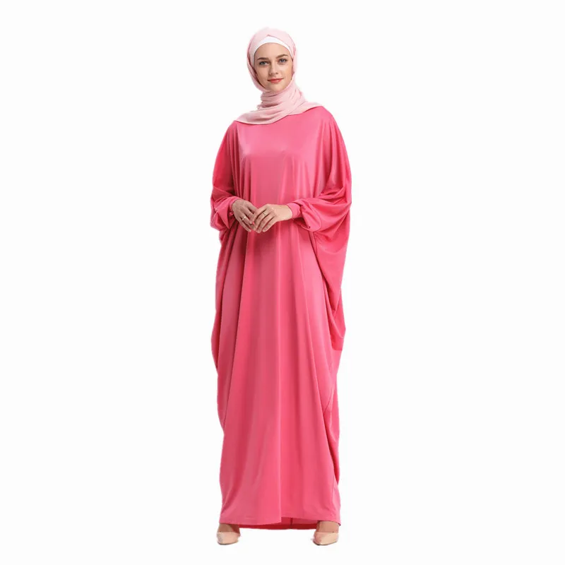 Женское мусульманское хиджаб платье, арабское женское Свободное платье с длинным рукавом, Арабский Дубай, турецкий кафтан, женская одежда