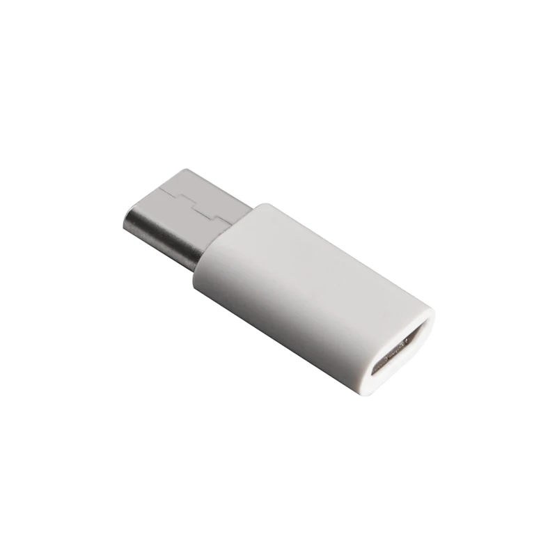 Переходник Micro USB/Type-C для синхронизации и зарядки с разъемом ABS вставляется обеих
