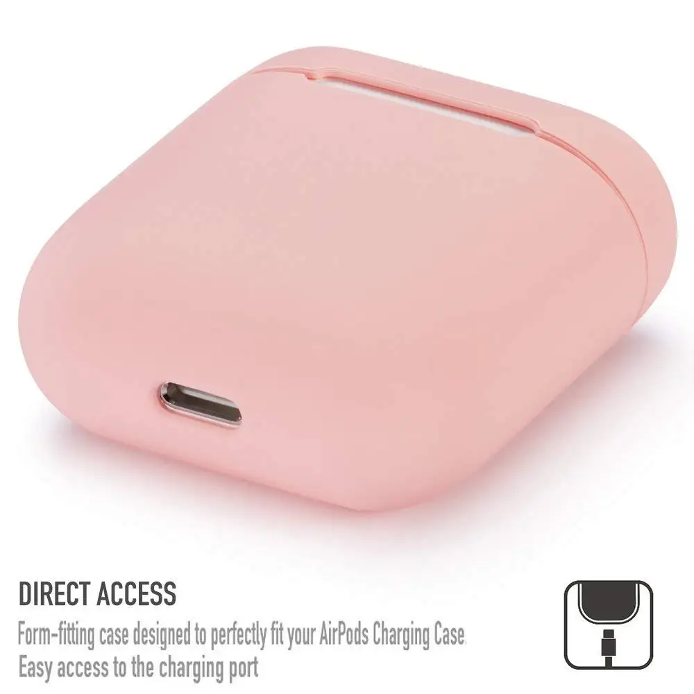 Защитный силиконовый чехол для Apple AirPods беспроводные наушники аксессуары