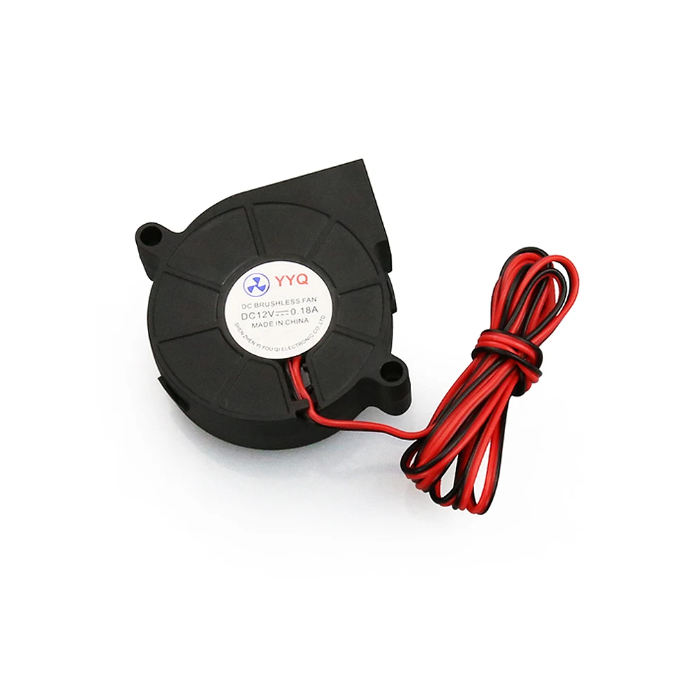 5 шт./лот Anet 3D части принтера 5015 DC 12V 0.1A турбо вентилятор для MakerBot RepRap UP Mendel I3 |