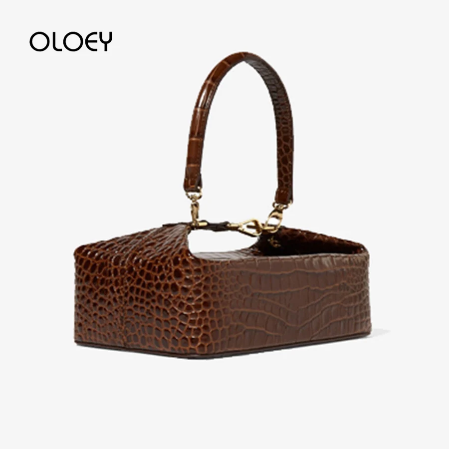 Bolso Mujer, квадратная аллигаторная сумка, женская сумка, дизайнерская, змеиная, дневной клатч, сумки на плечо для леди, Ретро стиль, Torebki Damskie Tote