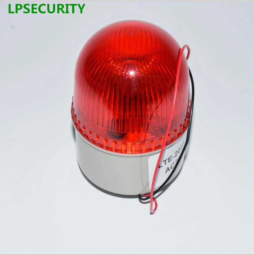 LPSECURITY водонепроницаемый Открыватель ворот двигатель сигнализация мигающий светильник лампа со звуком сирена для качания Раздвижные Гаражные Двери фабрики ворота
