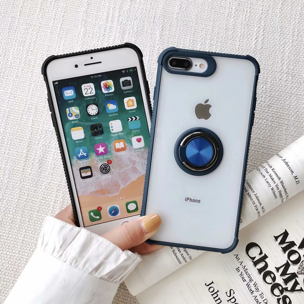 Защитный противоударный чехол для телефона iPhone 11 Xs Max X 7 6s 8 Plus мягкий защитный из
