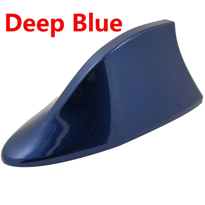 Deep Blue 1 шт. пианино-как живопись автомобиля радио плавник акулы антенна для hyundai ix35 автомобильные антенны сигнала черный белый серебристый серый - Цвет: Deep Blue