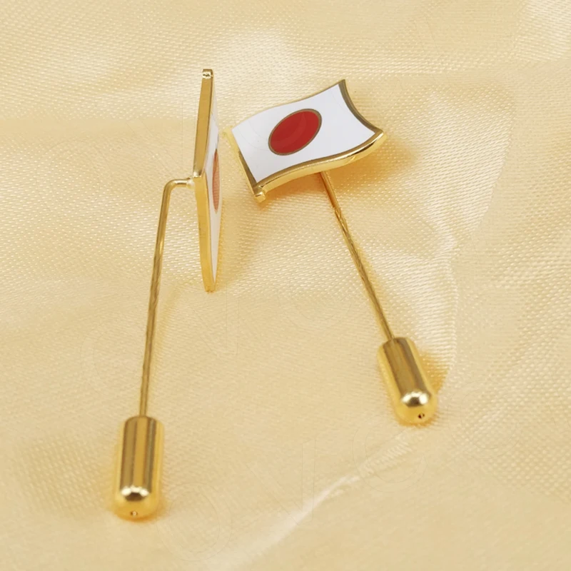 Мягкие эмалированные булавки для лацканов с японским флагом|lapel pin|pin pinenamel pin |