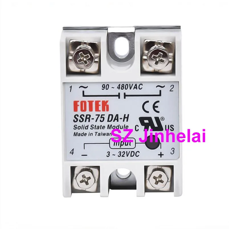 FOTEK SSR 75DA H Аутентичные оригинальные твердотельные реле 75A 90 480VAC 3 32VDC|Реле| |
