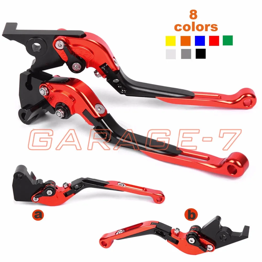 

Для Honda CBR600 FH FJ NTV600 J K L M CB750 F2N-F2X NTV650 P S T V VT600 CN-CX CNC Moto складные удлиняющиеся тормозные рычаги сцепления