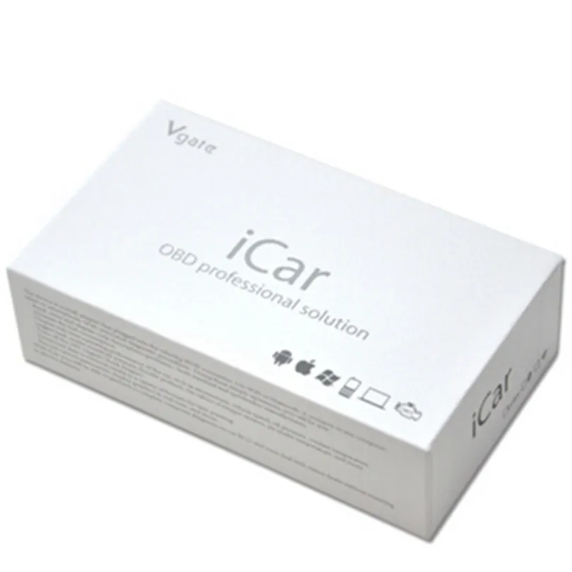 Лучшее качество 6 цветов Vgate Wifi iCar 2 OBDII ELM327 iCar2 wifi vgate OBD диагностический интерфейс