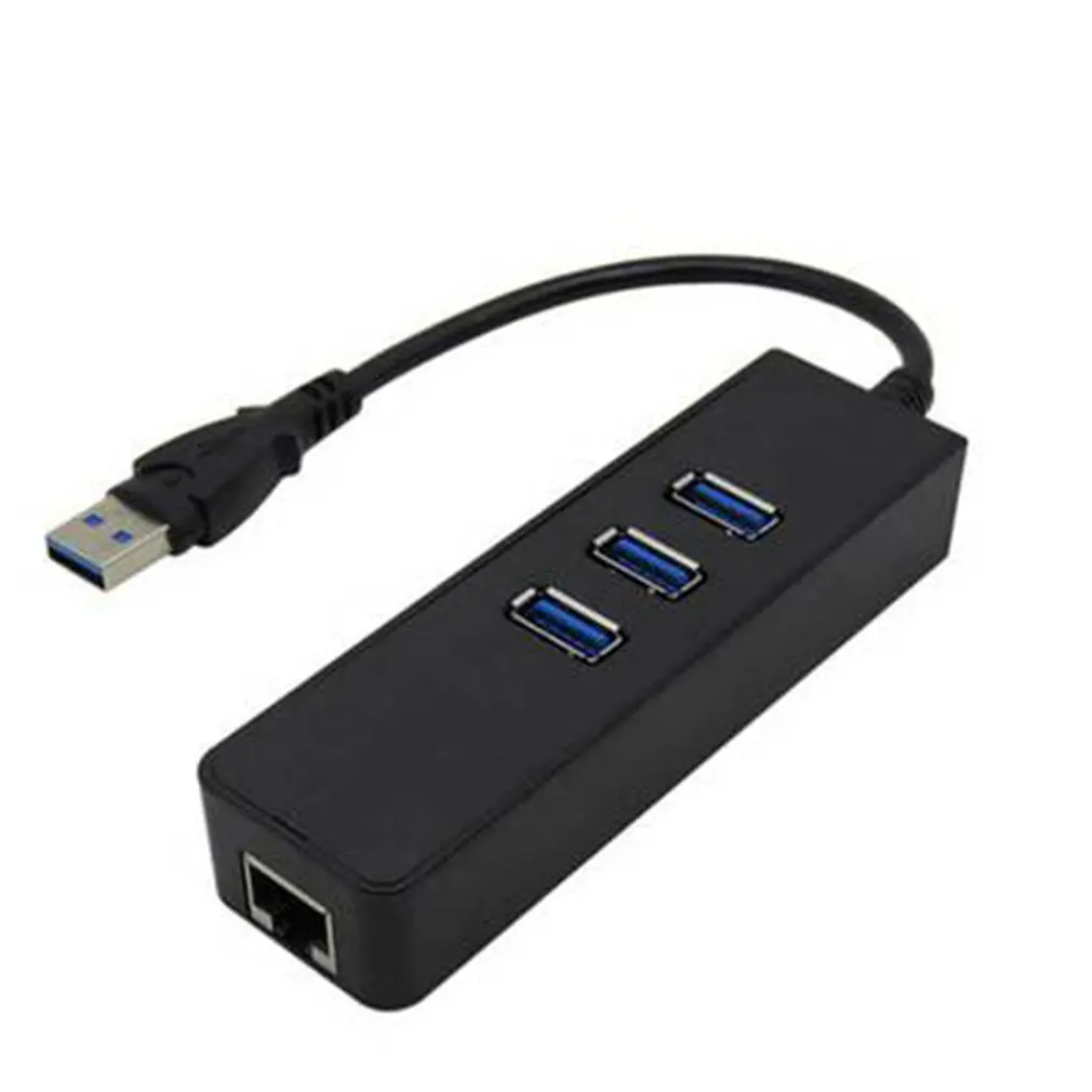 USB 3 0 к RJ45 LAN NIC + порта концентратор гигабитная Сетевая интерфейсная карта U3LC01