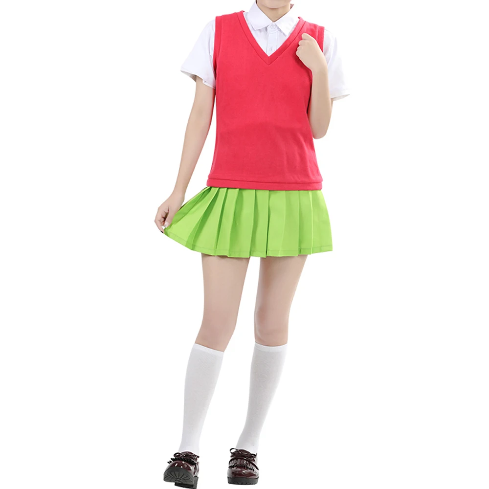 VEVEFUANG аниме Gotoubun no Hanayome Косплэй костюм Ichika Nino Накано очень женственный и Quintuplets