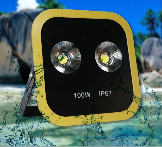 6 шт. IP67 COB прожектор 30 Вт 50 100 150 AC110V 220 В Светодиодный наружный пейзаж стена Сад