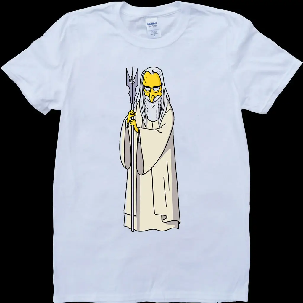 Новый Saruman Властелин колец мультфильм мужчин s Белый изготовление на заказ