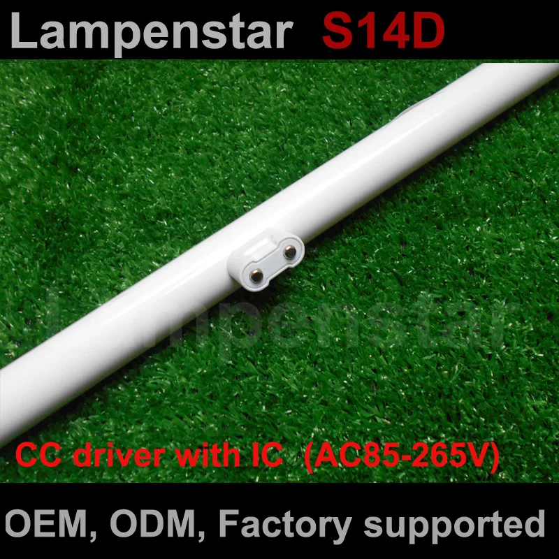 Светодиодная лампа s14 s14s 3 Вт 6 10 12 300 мм 5000 AC85 ~ 265 В Прямая замена OSRAM Linestra теплый