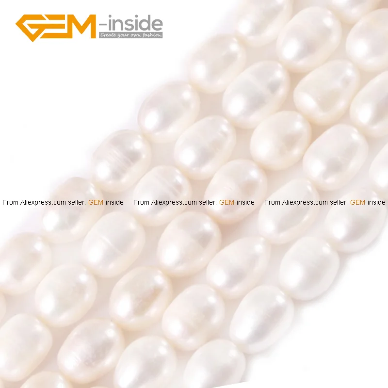 Жемчужные бусы из оливкового жемчуга 8-9 мм бисер культивированного для