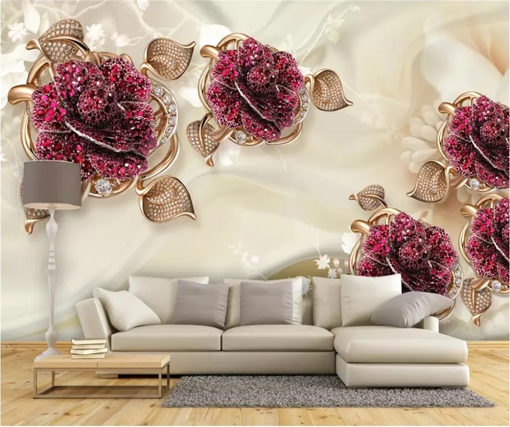 Beibehang пользовательские обои 3d стерео фото фрески европейские Роскошные