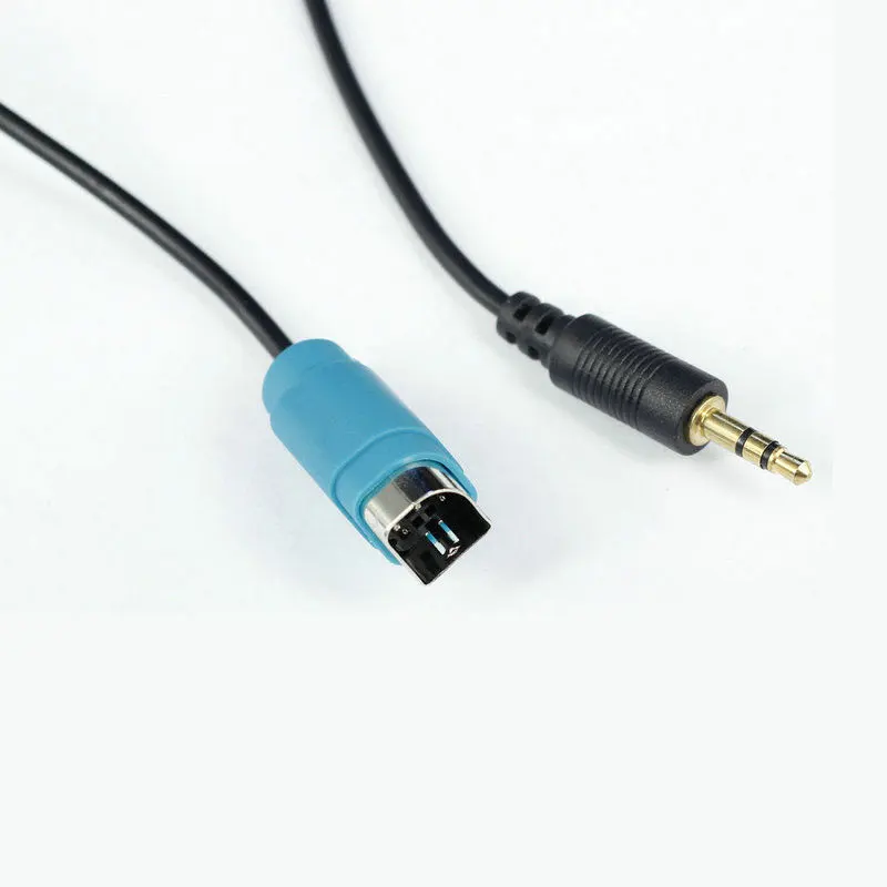 Бесплатная доставка 3 5 мм AUX интерфейсный кабель адаптер для MP3 ALPINE KCE 236B IDA X200