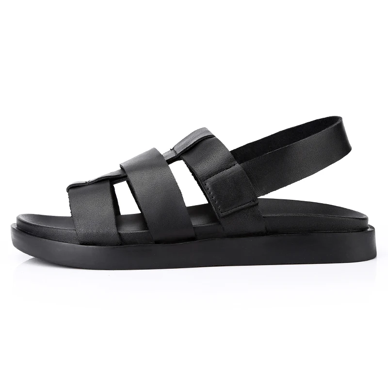Fotwear/мужские сандалии из кожи с натуральным лицевым покрытием Летняя