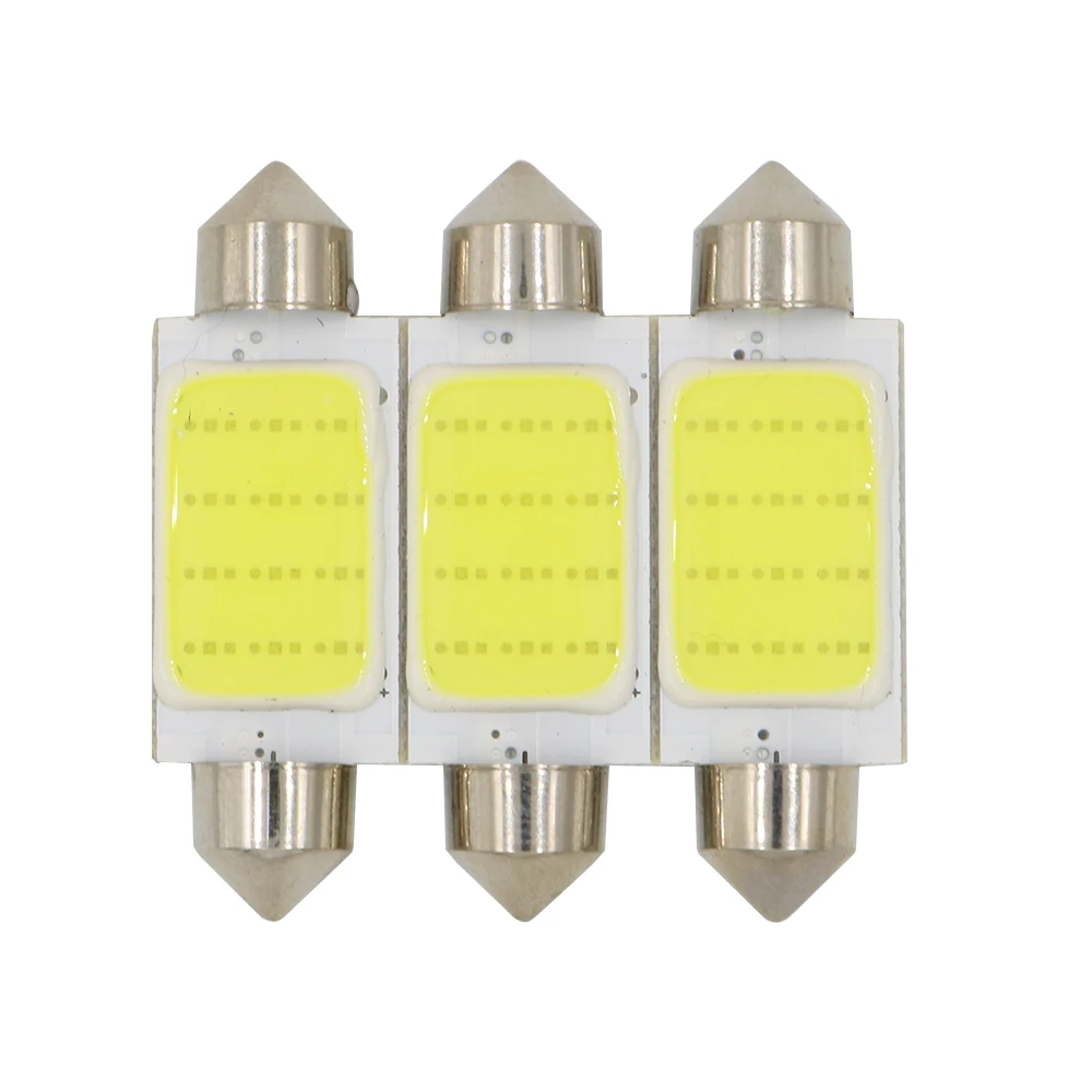 Y 31 мм 36 39 41 C5W Грузовик светодиод COB 12 чипов SMD лампы Автомобильный фестон