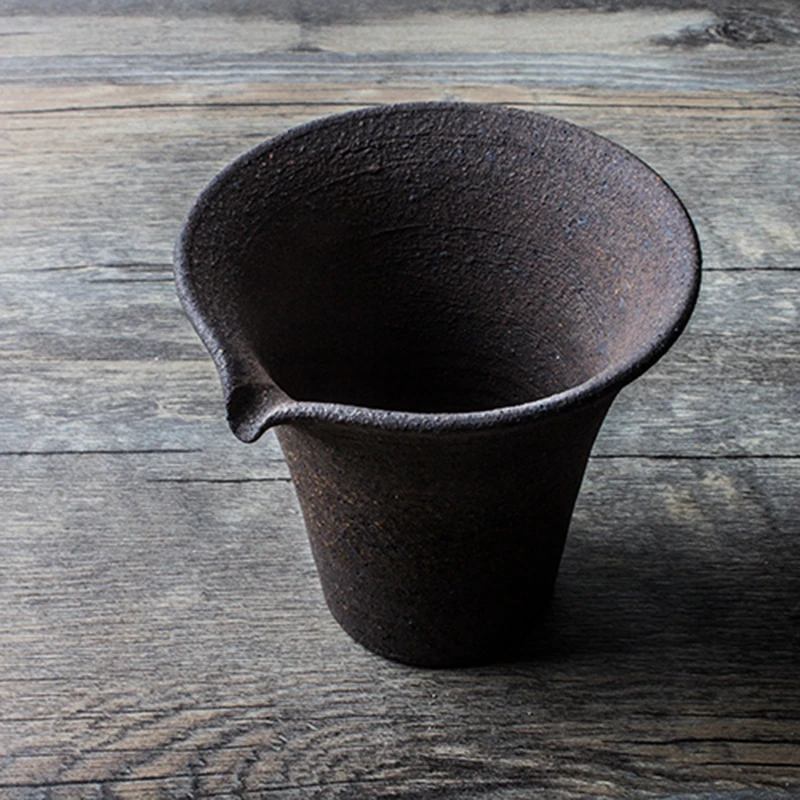 Японская винтажная чашка Zen для контрастной глины Женский чай чашки чая