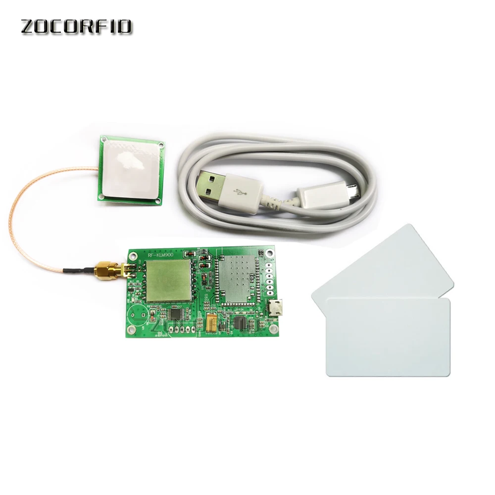Низкое энергопотребление качество пассивный мини uhf rfid считыватель модуль + 2dbi