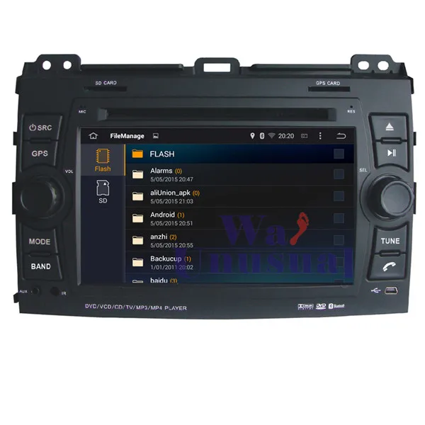 GPS-навигатор для Toyota Prado 6 0 2002 2003 2004 2005 2006 2007 2008 2009 с BT WIFI | Автомобили и мотоциклы