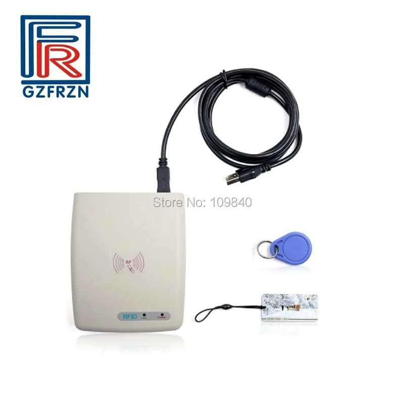 USB 13 56 МГц RFID NFC считыватель карт писатель для MF s50 чип бесконтактная смарт карта + 2