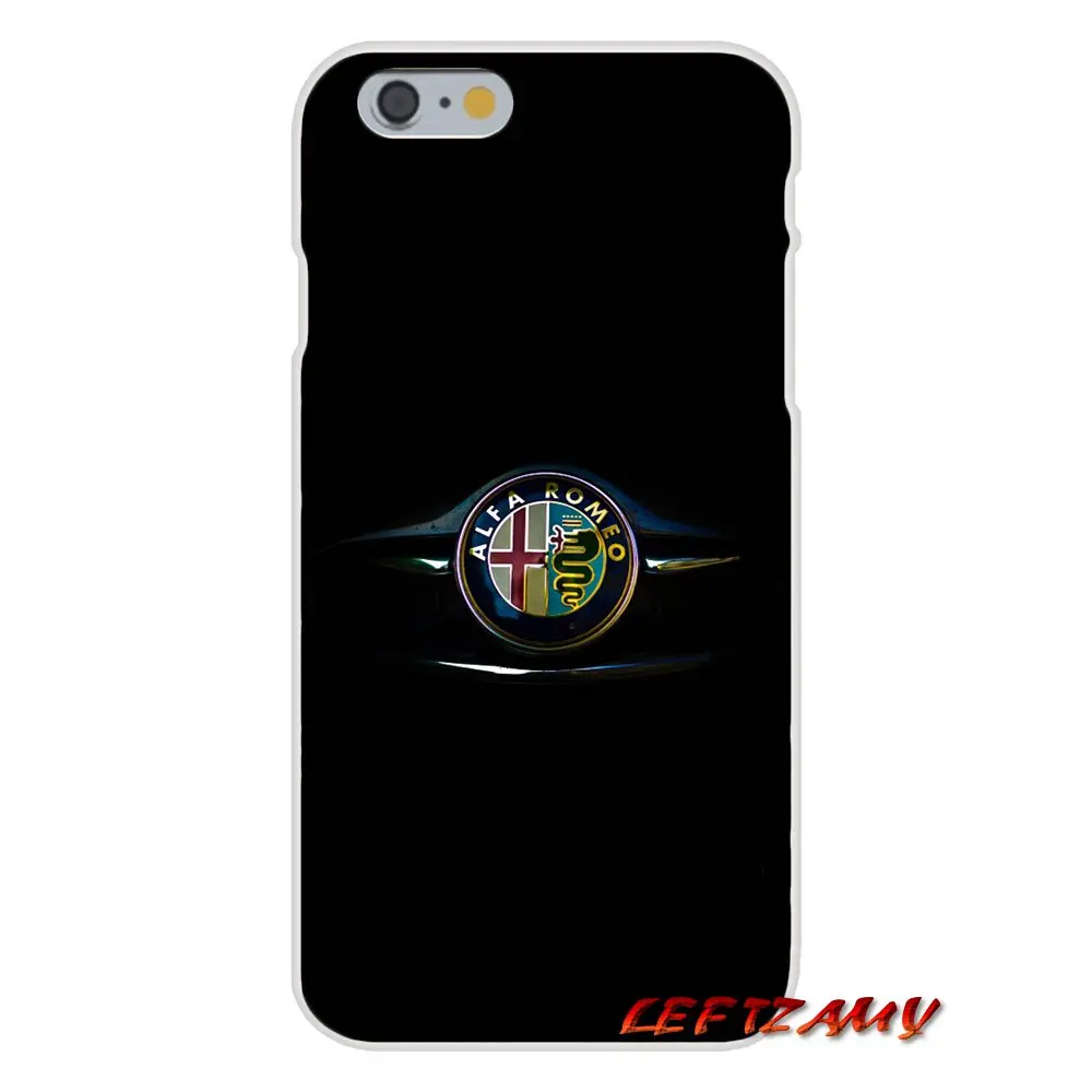 Мягкая прозрачная накладка с принтом Тачки Alfa Romeo логотипом для Xiaomi Redmi Note 6A MI8 Pro S2