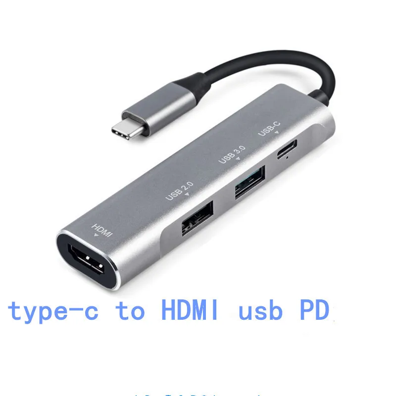 Usb хаб Baolyda C HDMI RJ45 Thunderbolt 3 адаптер для MacBook samsung Galaxy S9 huawei mate 20 P20 Pro type USB 0