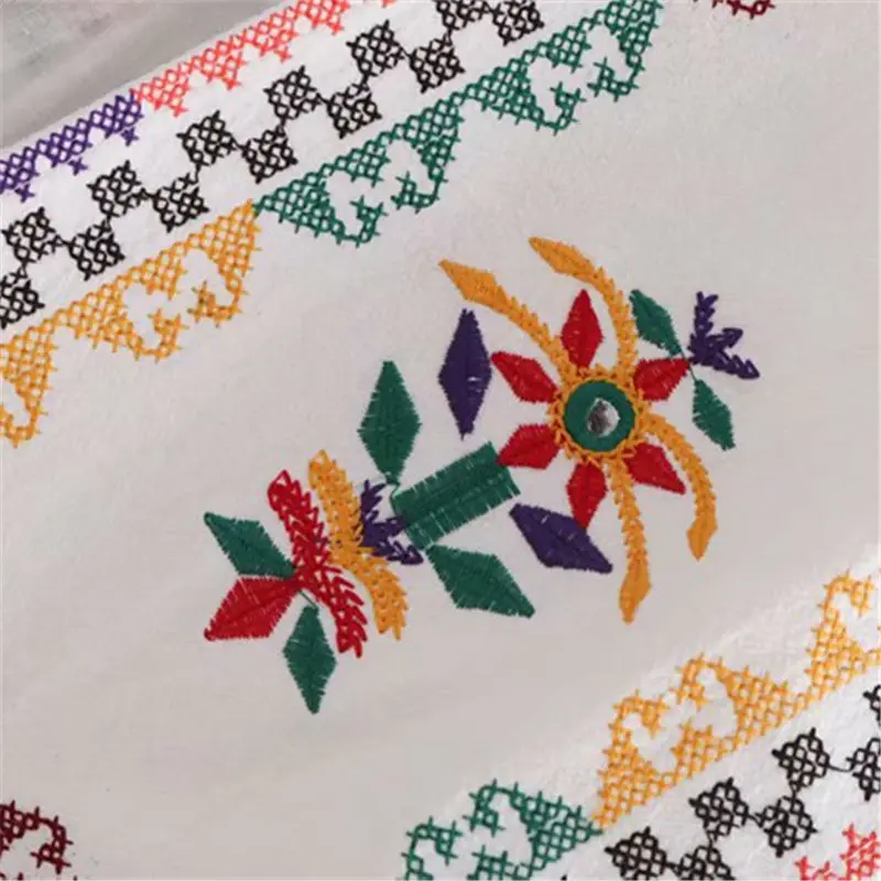 2018 женские пальто Boho Этническая рами высокое качество вышивка кисточкой с