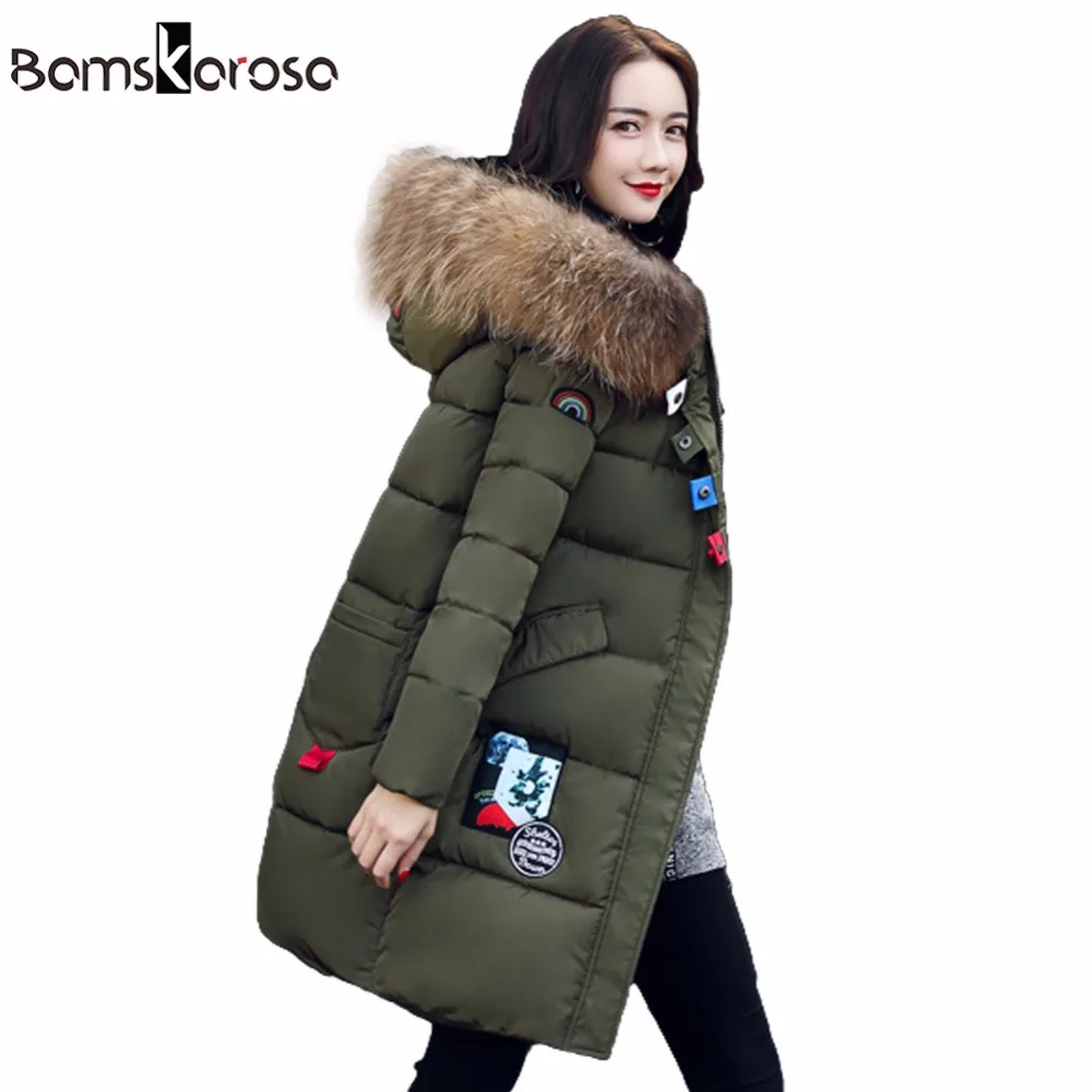 2019 большой натуральный мех зимняя куртка Для женщин пальто Теплый Тонкий Толстые