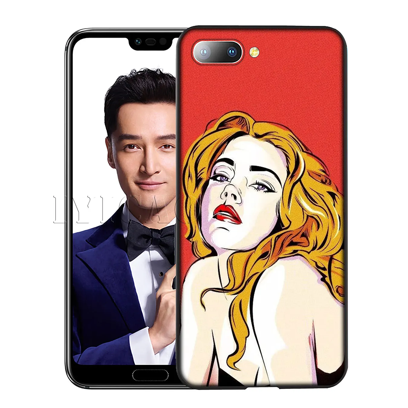 IYICAO pop art comic Coque Silicone Soft Case for Huawei Y7 Y6 Prime Y9 2018 Honor 8C 8X 8 9 10 Lite 6A 7C 7X 7A Pro |