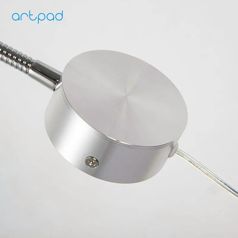 Artpad 6 Вт светодиодный настенный светильник с US/EU Plug and переключатель AC90V 260V отель