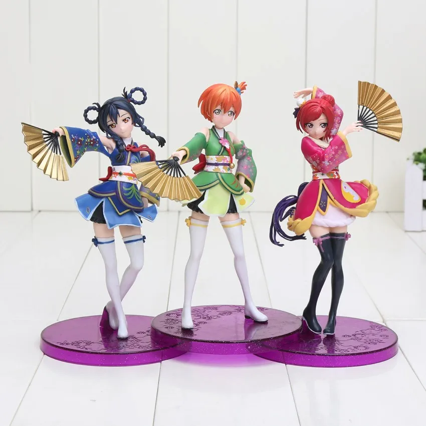 Аниме 17 см любовь Живая фигурка fate zero MINAMI KOTORI SONODA UMI HOSHIZORA RIN TOJO NOZOMI KIMINO ПВХ Коллекция игрушек