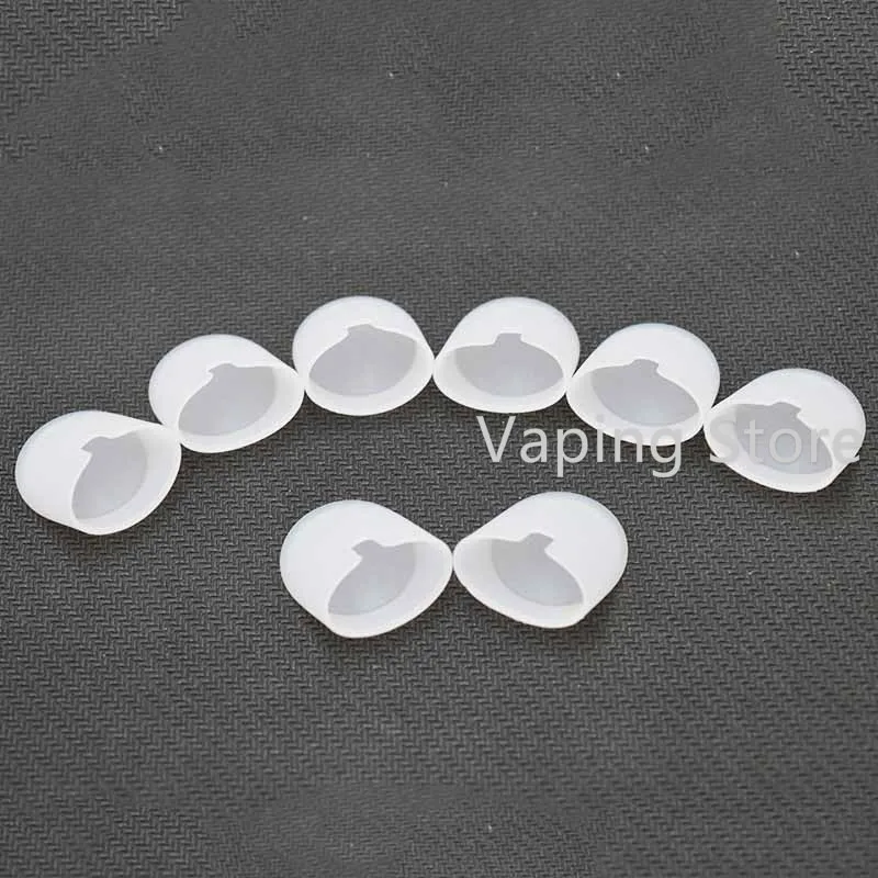 5 шт. одноразовый мундштук тестер плоский силиконовый наконечник крышка Крышка