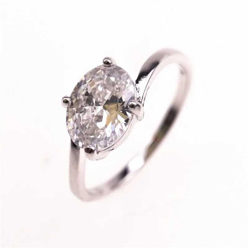 INALIS милые обручальные кольца CZ для женщин подарок на день Святого Валентина с 7 мм