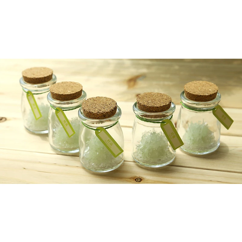 Светящаяся в темноте Желая бутылка Сделай Сам яркая светящаяся Песочная краска