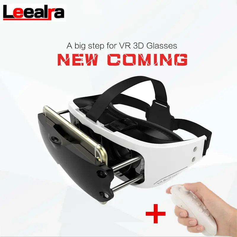 VR eyes виртуальной реальности 3D видео игры очки Google Carboard vr box шлем для Iphone 3,5-6 дюймов+ пульт дистанционного управления геймпад